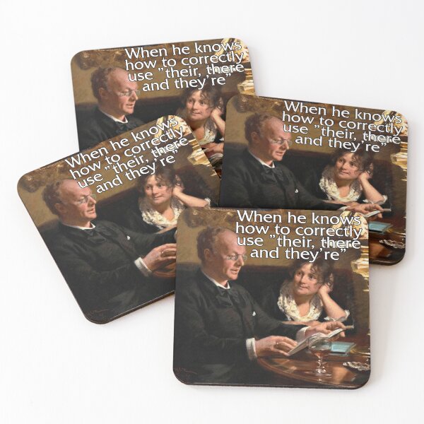 Item preview, Funny Classical Art Meme - Grammar designed and sold by Salukeart.