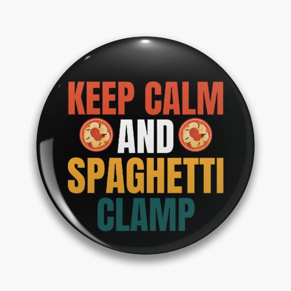 Item preview, Keep Calm And Spaghetti Clamp  designed and sold by mystylecorner.