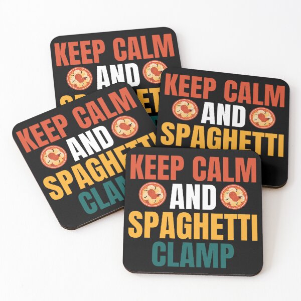 Item preview, Keep Calm And Spaghetti Clamp  designed and sold by mystylecorner.