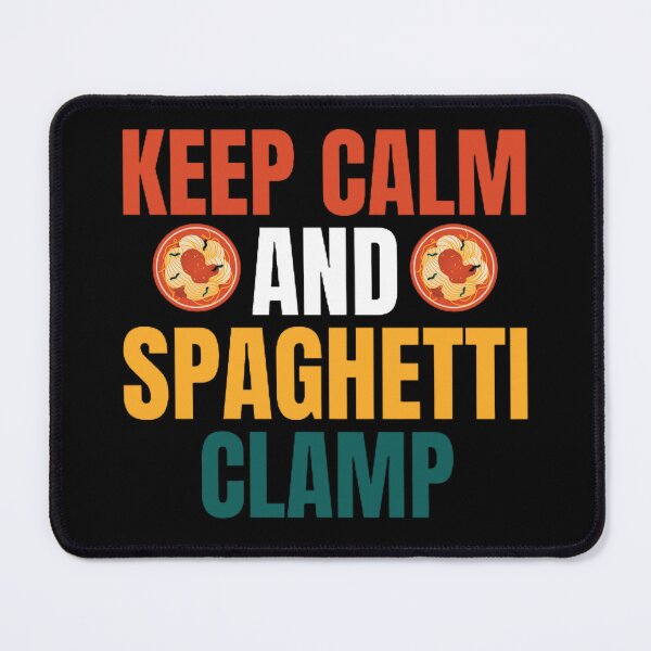 Item preview, Keep Calm And Spaghetti Clamp  designed and sold by mystylecorner.