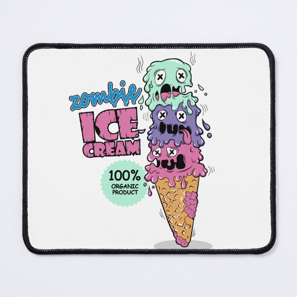 Item preview, Glace zombie illustration designed and sold by yassineddy.