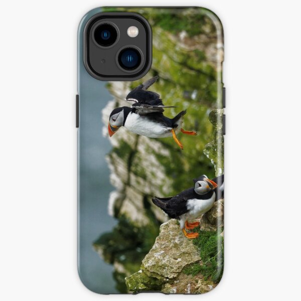 Puffin flight iPhone Tough Case