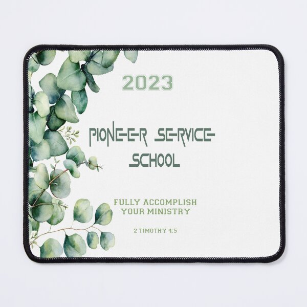 Item preview, PIONEER SERVICE SCHOOL 2023 Spiral Notebook designed and sold by crafts-gift.