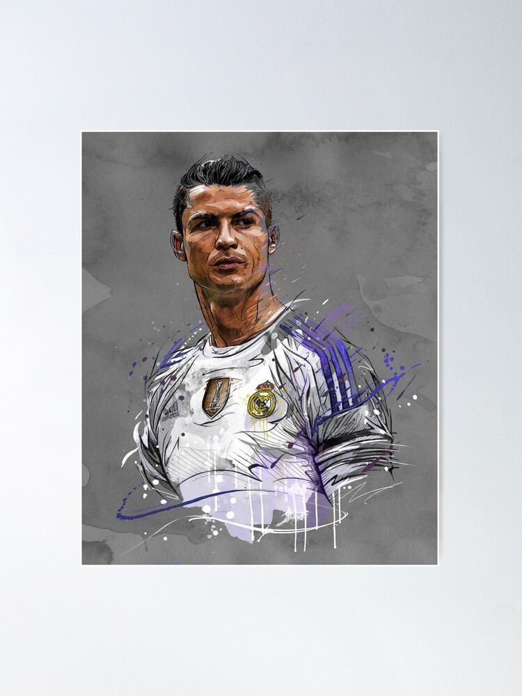 Cristiano Ronaldo Poster for Sale by Claire-C