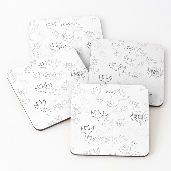Item preview, Scattered Bats - Black and White designed and sold by FinapplePudding.