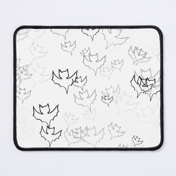 Item preview, Scattered Bats - Black and White designed and sold by FinapplePudding.