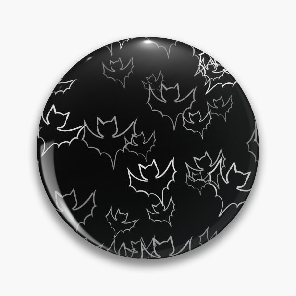 Item preview, Scattered Bats - Black and White designed and sold by FinapplePudding.