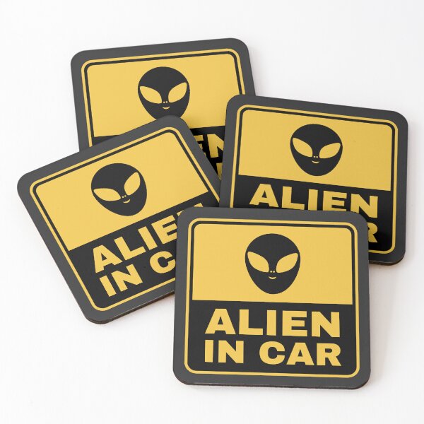 Item preview, Alien In Car t-shirt. designed and sold by JaiStudio.