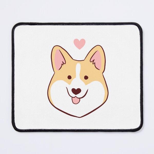 Item preview, Cute corgi illustration with a heart designed and sold by Yarafantasyart.