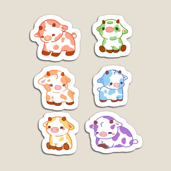 Item preview, Multicolor Cows designed and sold by leonorshop123.