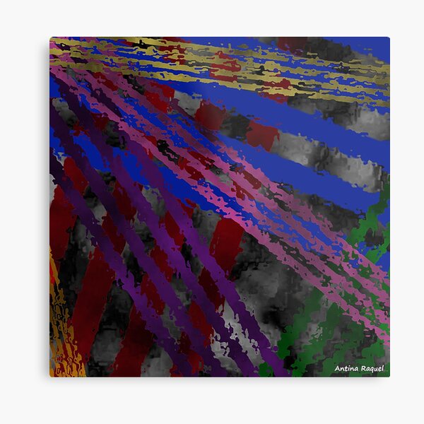 Strike Path Metal Print