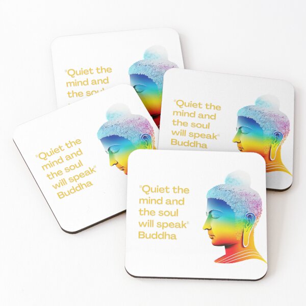 Item preview, Buddha - Quiet the mind and the soul will speak designed and sold by RetComly.
