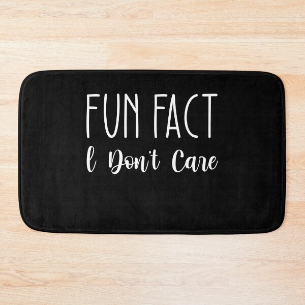 Item preview, Fun Fact I Don't Care designed and sold by jaya68903.