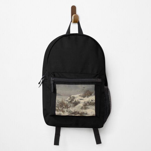 Item preview, Winter scenery - Winter landscape with hares by Alexei Savrasov designed and sold by AR-shop.