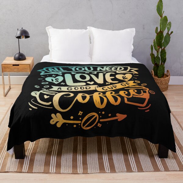 Item preview, All I Need Is Love And A Good Cup Of Coffee designed and sold by samah82.