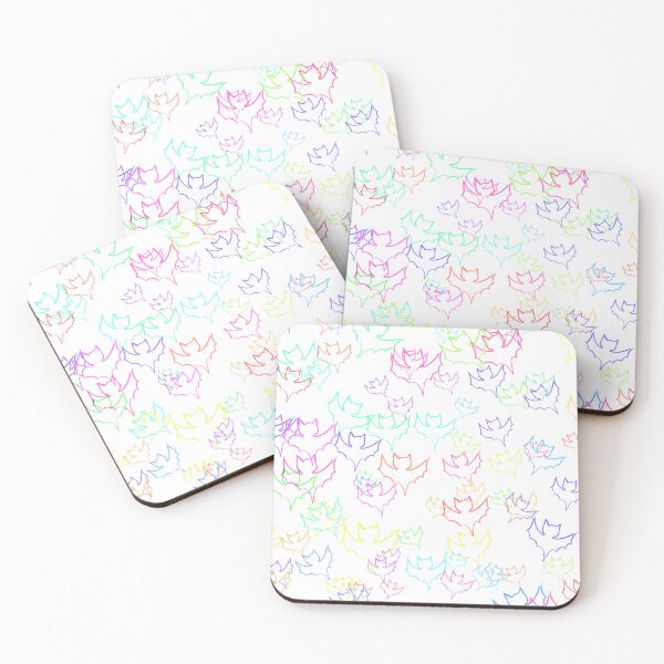 Item preview, Scattered Bats - Rainbow designed and sold by FinapplePudding.