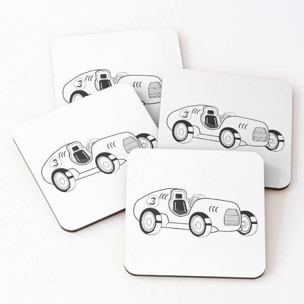 Item preview, Retro race car designed and sold by Ellisano.