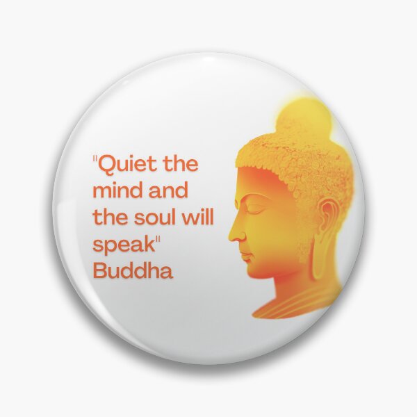 Item preview, Buddha - Quiet the mind and the soul will speak designed and sold by RetComly.