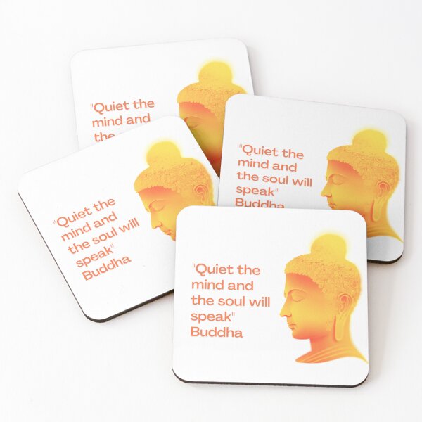 Item preview, Buddha - Quiet the mind and the soul will speak designed and sold by RetComly.