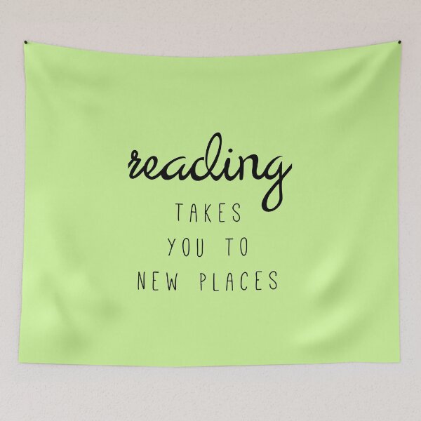 Item preview, Reading takes you to new place! designed and sold by thebookishshop.