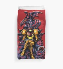 Metroid - The Huntress' Throne -Gaming Duvet Cover