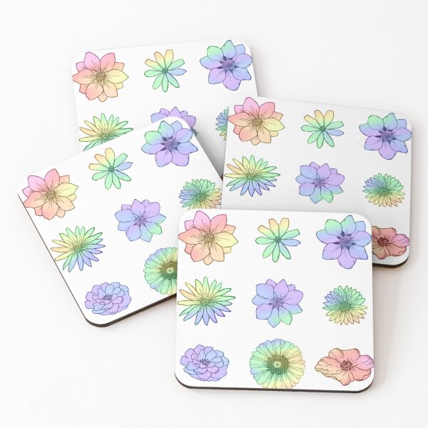 Item preview, Rainbow Flowers designed and sold by Katherine Faris.