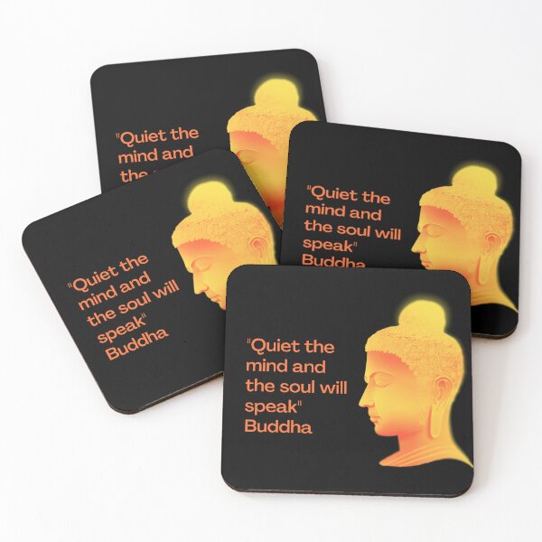 Item preview, Buddha - Quiet the mind and the soul will speak designed and sold by RetComly.