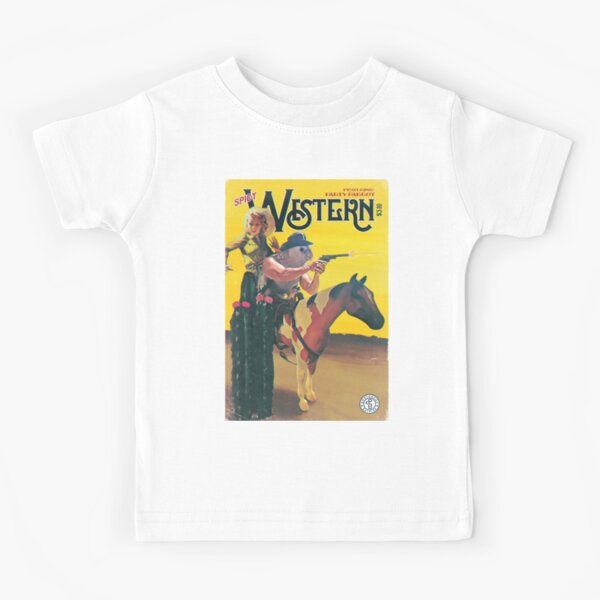 Spicy Western — Bird with Arms Kids T-Shirt