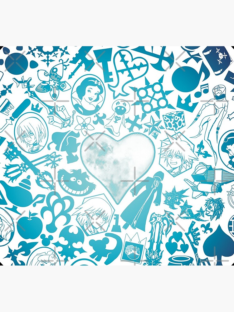 Kingdom Hearts - Keyhole (blue) by seviesphere