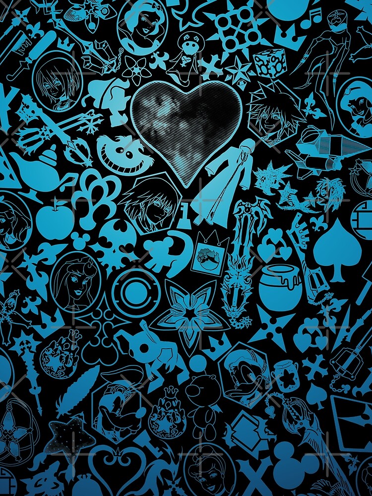 Kingdom Hearts - Keyhole (blue) by seviesphere