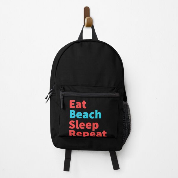 Item preview, Eat Beach sleep repeat-Hawaii, funny red and blue designed and sold by Master4art.