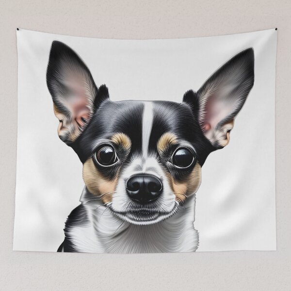 Item preview, Chihuahua, charcoal drawing, Ai Generated Art  designed and sold by ACC .