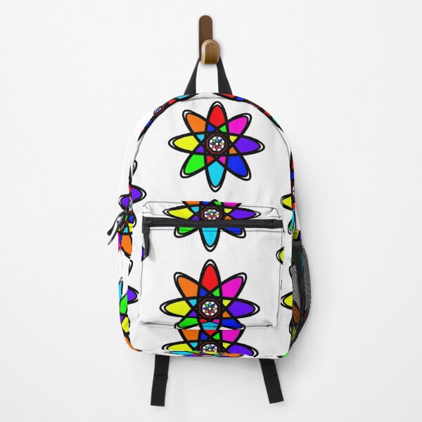 Item preview, Rainbow Atom - Colorful Pride Colors designed and sold by ArtsoftheHeart.