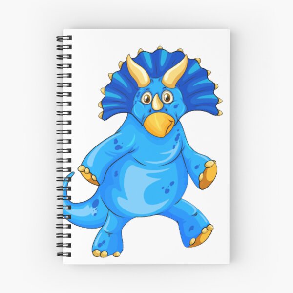 Item preview, Triceratops dancing in blue designed and sold by crazy-indian.