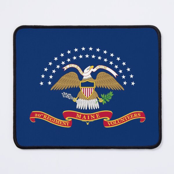Item preview, 20th Maine Infantry Regimental Flag - Civil War designed and sold by LordRivers.