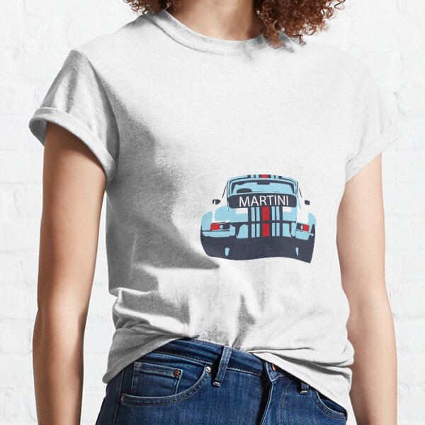Porsche 911 classic Martini Camiseta clásica