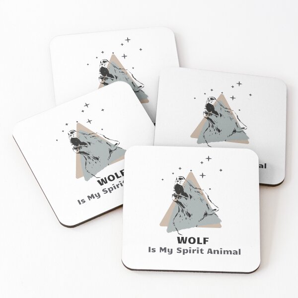 Item preview, wolf is my spirit animal designed and sold by koki4you.