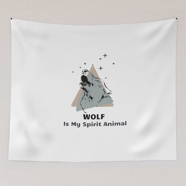 Item preview, wolf is my spirit animal designed and sold by koki4you.