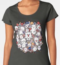 Final Fantasy Moogle-verse II Women's Premium T-Shirt