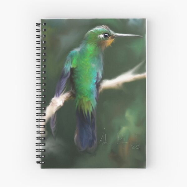 Item preview, Colibrí verde iridiscente designed and sold by AlvaroEMiranda.