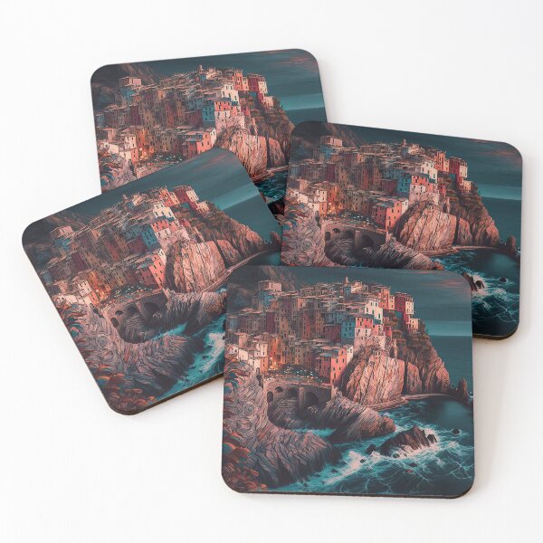 Item preview, The Colorful Charm of the 5 Terre designed and sold by presenthome.