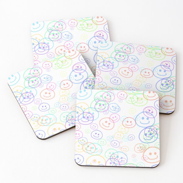 Item preview, Rainbow Smiles - Pastels designed and sold by FinapplePudding.