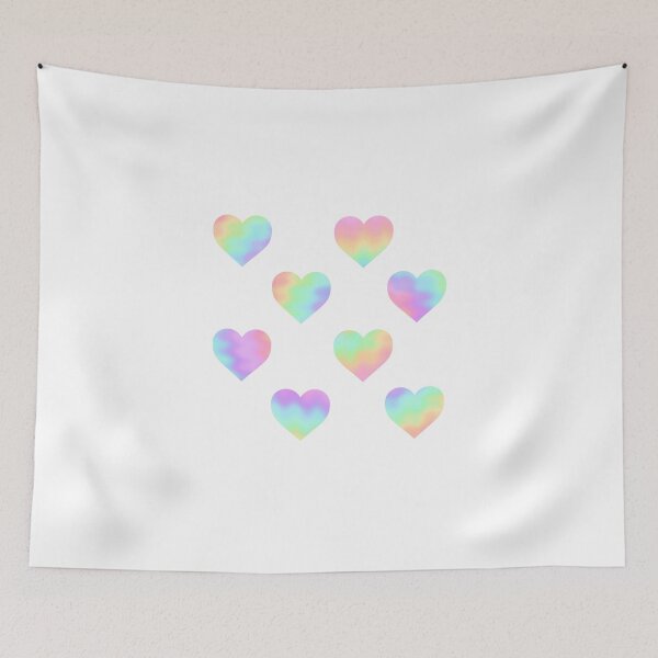 Item preview, Rainbow Hearts designed and sold by Katherine Faris.