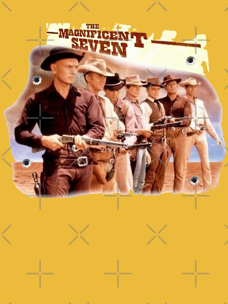 MovieFunTime The Magnificent Seven Movie Poster T-Shirt