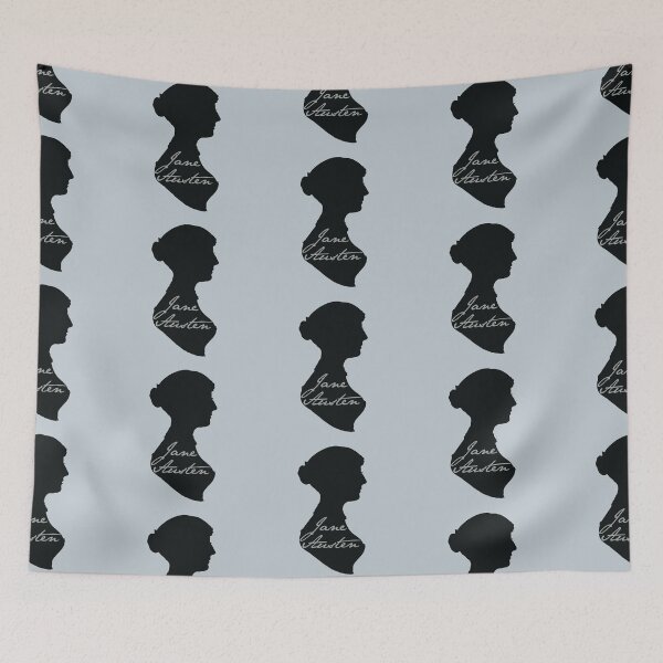 Item preview, Jane Austen silhouette designed and sold by CastlesClassics.
