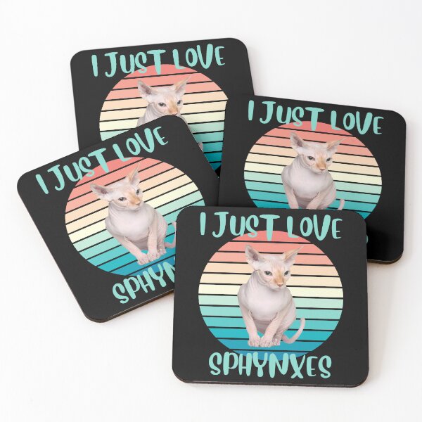 Item preview, I Just Love Sphynxes designed and sold by BluePlanetMerch.