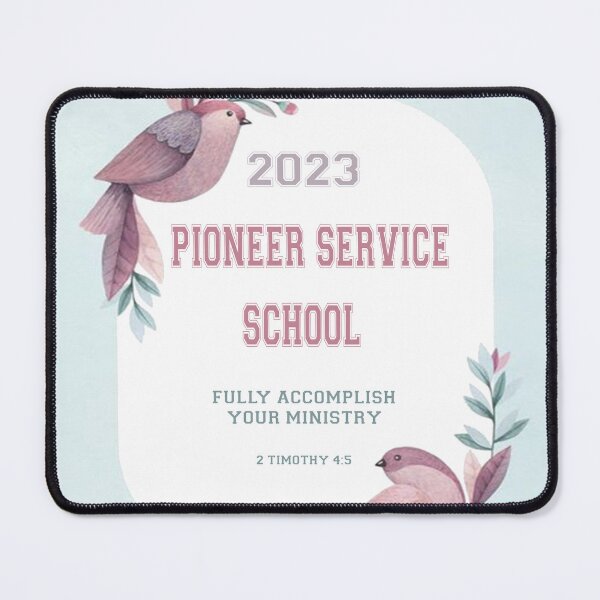 Item preview, PIONEER SERVICE SCHOOL 2023 Spiral Notebook designed and sold by crafts-gift.