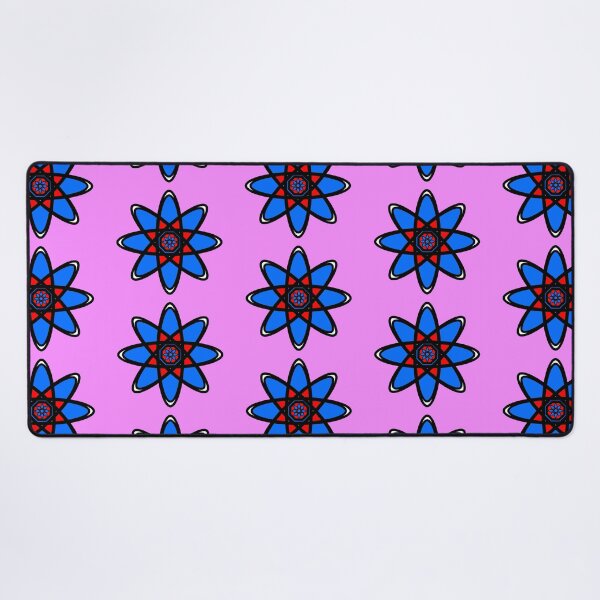 Item preview,  Blue & Red Atom - Colorful Pride Colors  designed and sold by ArtsoftheHeart.