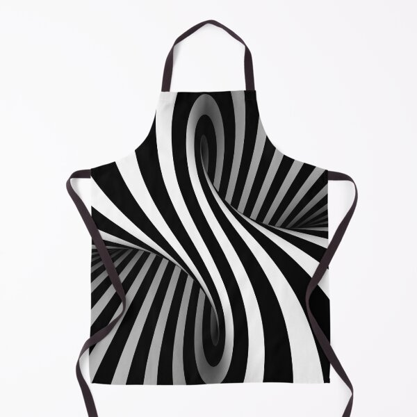 Item preview, Black and White Spiral 3-D Illusion designed and sold by PrintPortal.