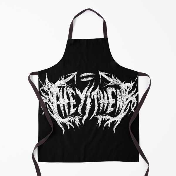 Aperçu de l'œuvre Pronoms Deathcore : Ils/Elles créée et vendue par NyqvistArts.
